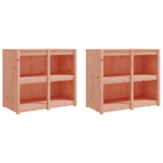 Muebles de cocina exterior 3 pzas madera maciza abeto douglas v5530 - Vetonek