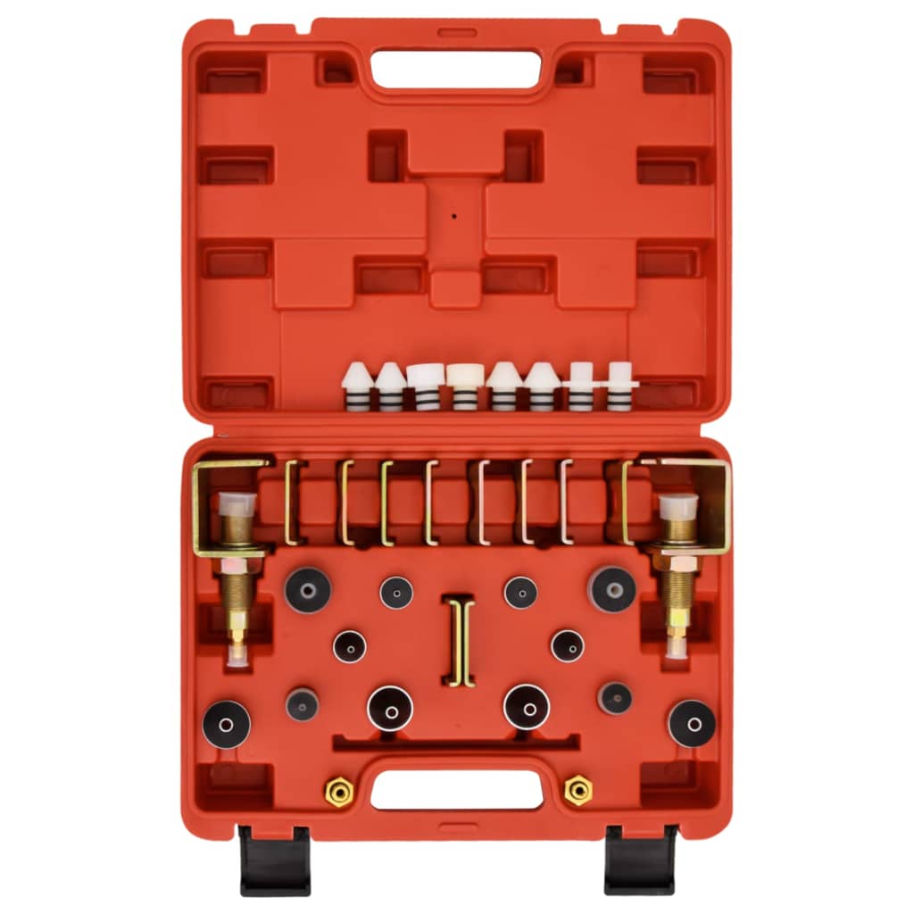 Kit detector de fugas aire acondicionado rojo 36x27x9 cm vidaXL