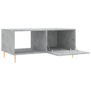 Mesa de centro madera contrachapada gris hormigón 90x50x40 cm V1203 Vetonek