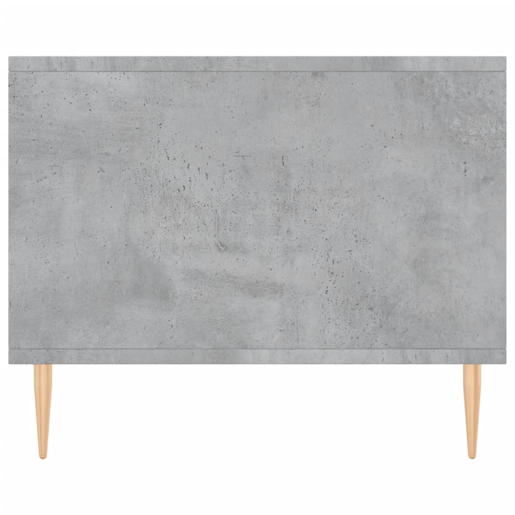Mesa de centro madera contrachapada gris hormigón 90x50x40 cm V1203 Vetonek