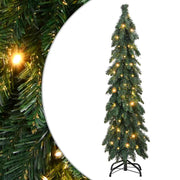 Árbol de navidad artificial iluminado con 80 leds 150 cm v3078 Vetonek