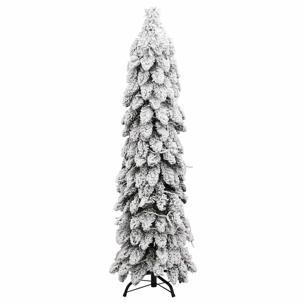 Árbol de navidad artificial iluminado con 60 led y nieve 120 cm v3122 Vetonek