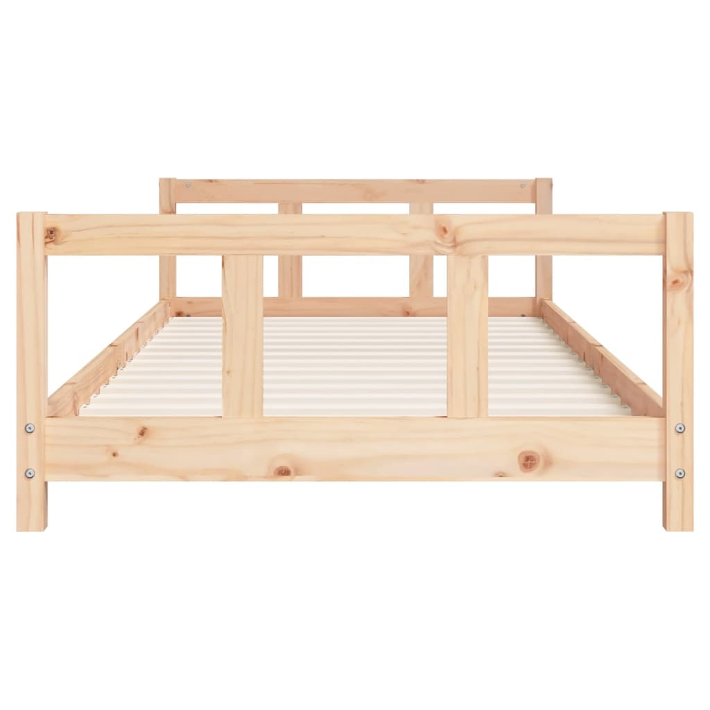 Estructura de cama para niños madera maciza de pino 90x200 cm vidaXL