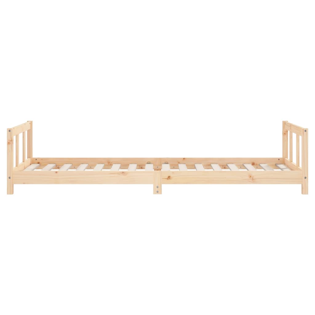 Estructura de cama para niños madera maciza de pino 90x200 cm vidaXL