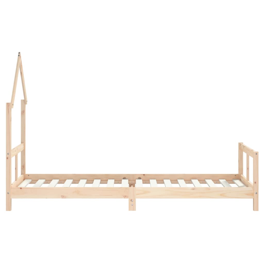 Estructura de cama para niños madera maciza de pino 80x200 cm vidaXL