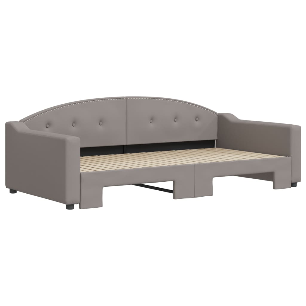 Toupe Gray Tala Cabel Bed 100x200 cm