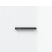 Aparador alto madera contrachapada blanco brillo 34,5x34x180 cm V6730 Vetonek