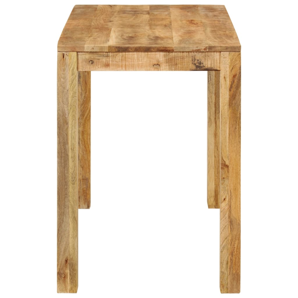 Mesa de comedor madera maciza de mango 110x55x76 cm