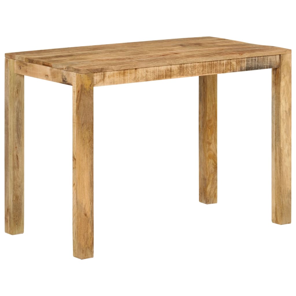 Vetonek Mesa de comedor madera maciza de mango 110x55x76 cm