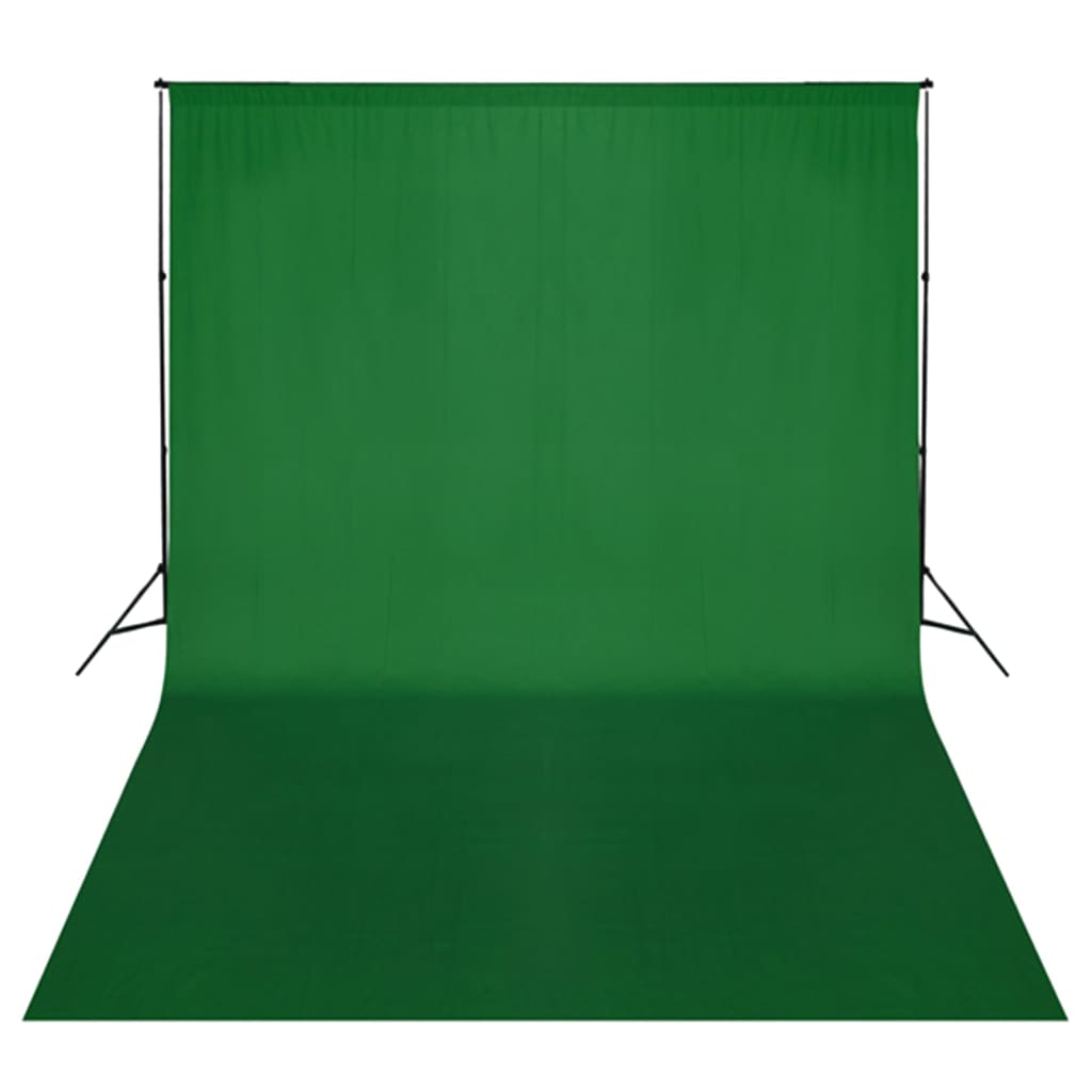 Kit de estudio fotográfico con set de luces, fondo y reflector vidaXL