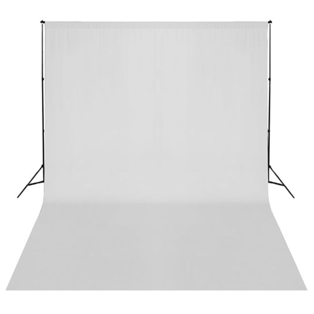 Kit de estudio fotográfico con set de luces, fondo y reflector vidaXL