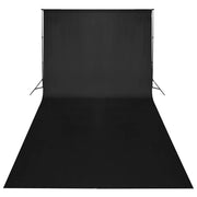 Kit de estudio fotográfico con set de luces, fondo y reflector v4614 - Vetonek
