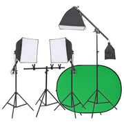 Kit de estudio fotográfico con iluminación y fondo V4645 Vetonek