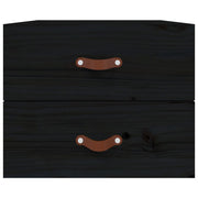 Tables de chevet murales 2 pcs noir 50x36x40 cm v5498 - Vetonek