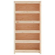 Estantería madera maciza de pino 80x35x154 cm V6402 Vetonek