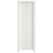 Estantería madera maciza de pino blanca 50x35x97 cm V6563 Vetonek