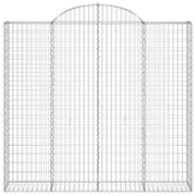 Cestas de gaviones 20 uds forma de arco hierro 200x30x180/200cm V7927 Vetonek