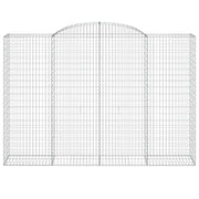 Cestas de gaviones 5 uds forma de arco hierro 300x50x200/220 cm v3775 - Vetonek