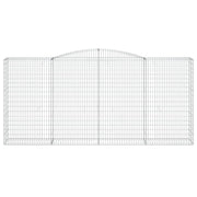 Cestas de gaviones 25 uds forma de arco hierro 400x50x180/200cm V6424 Vetonek