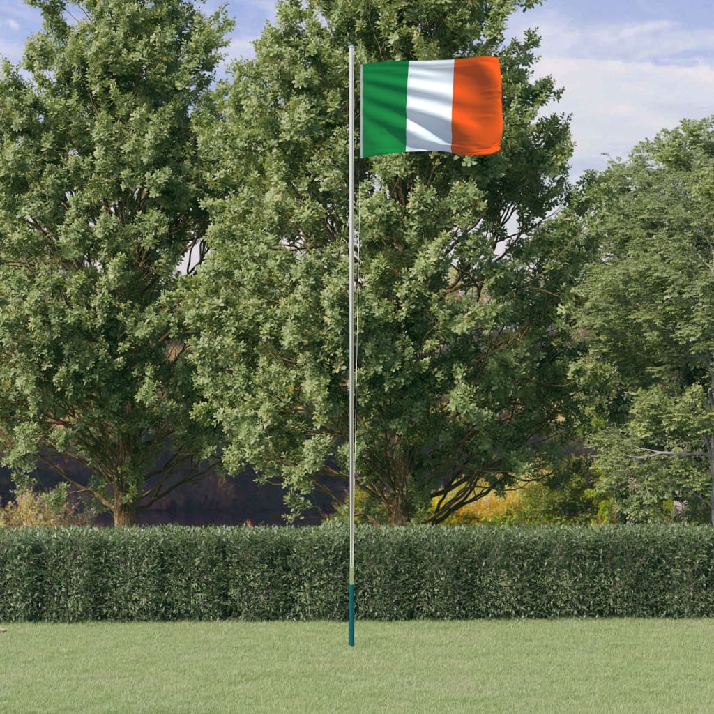 Vetonek Mástil y bandera de Irlanda aluminio 6,23 m