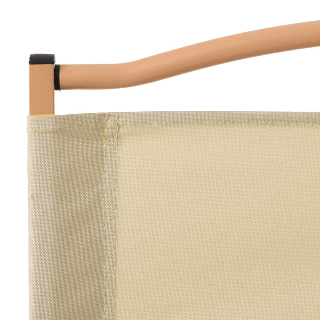 Sillas de camping 2 uds tela Oxford beige 54x43x59 cm vidaXL