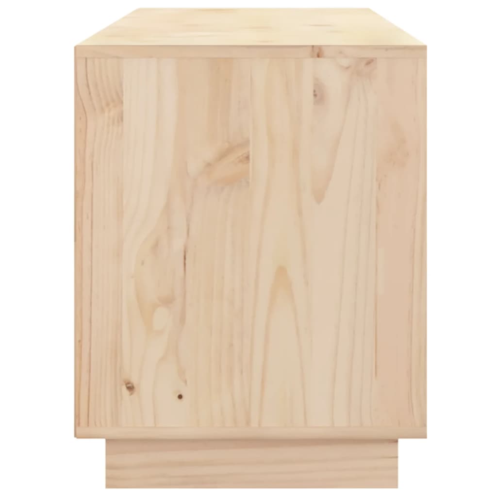 Mueble de TV de madera maciza de pino 176x37x47,5 cm vidaXL