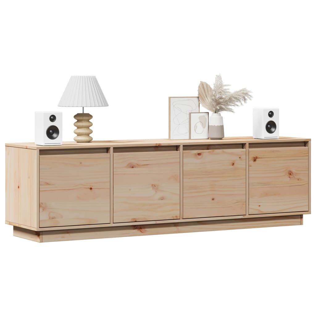 Pine solid wood tv furniture 156x37x45 cm