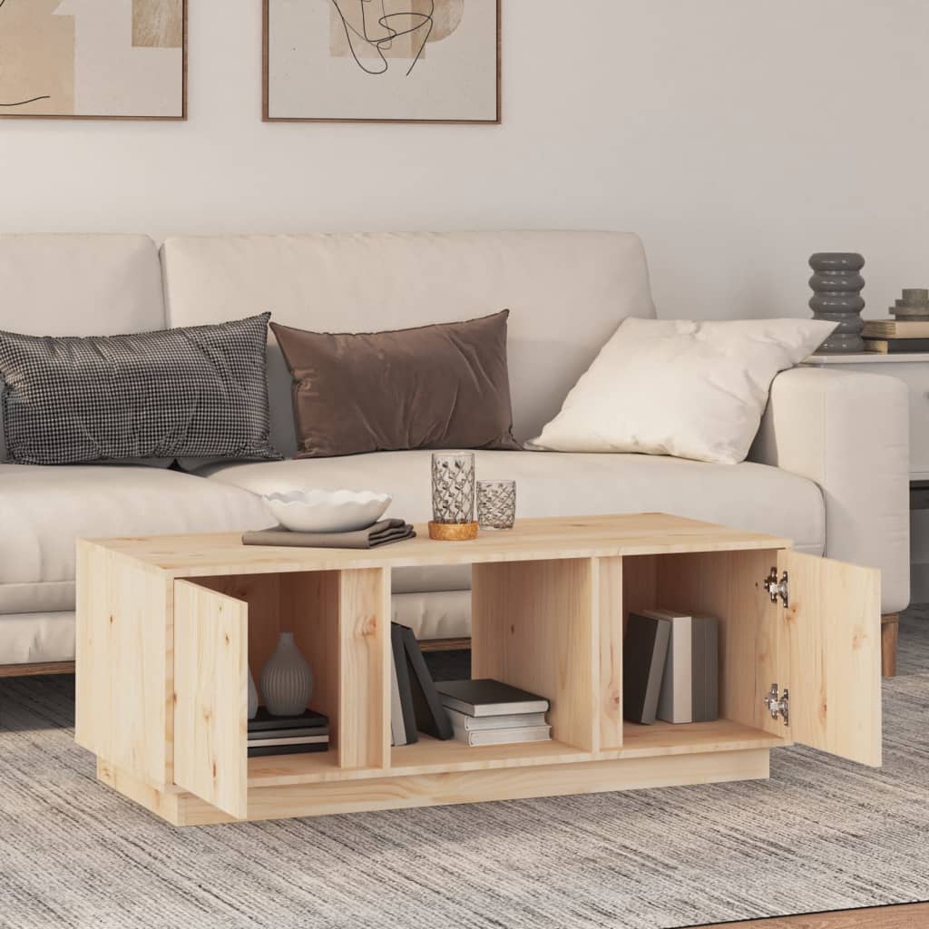 Pino solid wood center table 110x50x40 cm