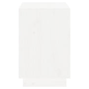 Sapateira em madeira maciça de pinho branco 110x34x52 cm V0889 Vetonek