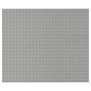 Manta con peso tela gris 220x260 cm 15 kg v0976 - Vetonek