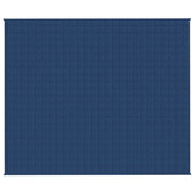 Manta con peso tela azul 220x260 cm 11 kg v1683 - Vetonek
