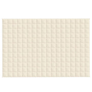 Couverture lestée tissu crème clair 120x180 cm 5 kg v1720 - Vetonek
