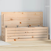 Caixa de armazenamento em madeira maciça de pinho 109x36,5x33 cm v1498 Vetonek