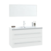 Conjunto de muebles de baño 3 piezas blanco V9968 Vetonek