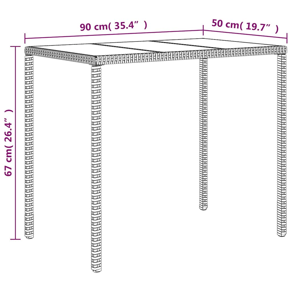 Set muebles de jardín 6 piezas y cojines ratán sintético negro vidaXL