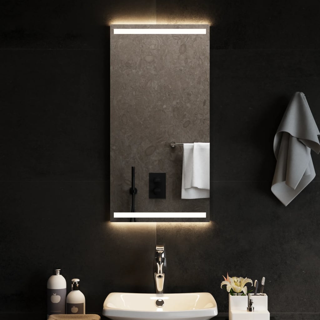 Vetonek Espejo de baño con LED 40x80 cm