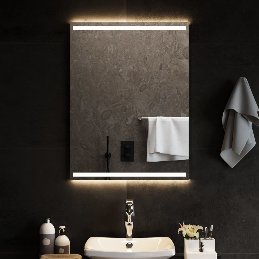 Vetonek Espejo de baño con LED 60x80 cm