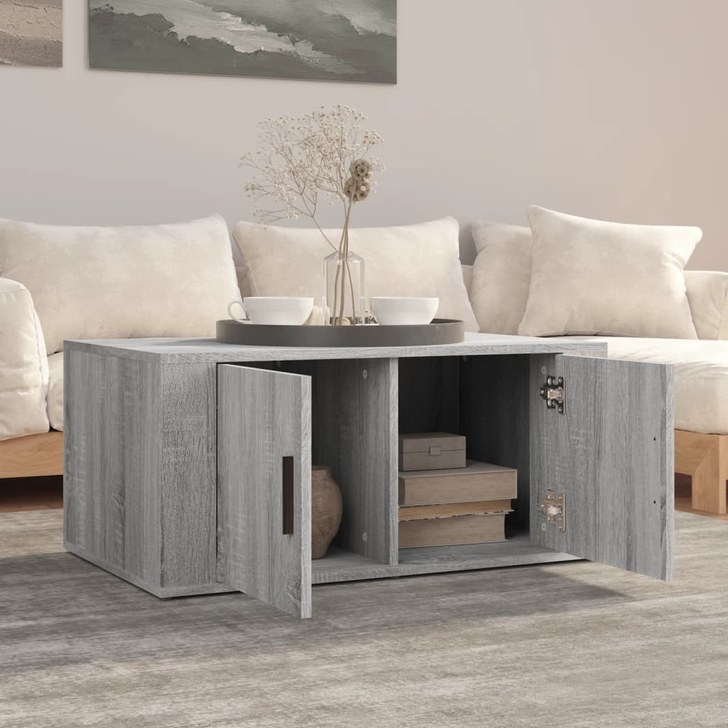 Sonoma Gray Center Table 80x50x36 cm