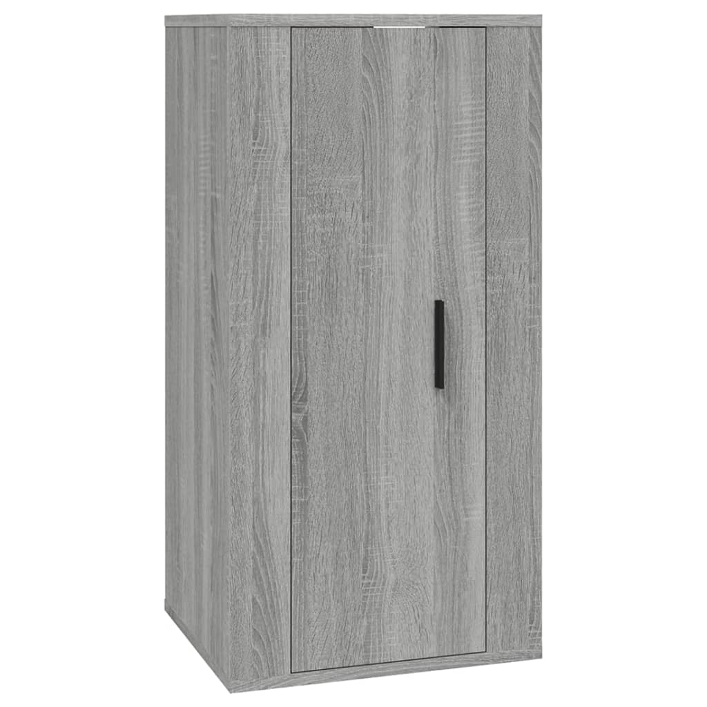 Mueble para TV de pared gris Sonoma 40x34,5x80 cm vidaXL