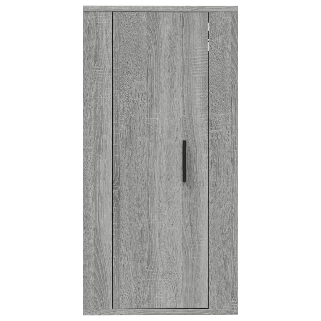 Mueble para TV de pared gris Sonoma 40x34,5x80 cm vidaXL