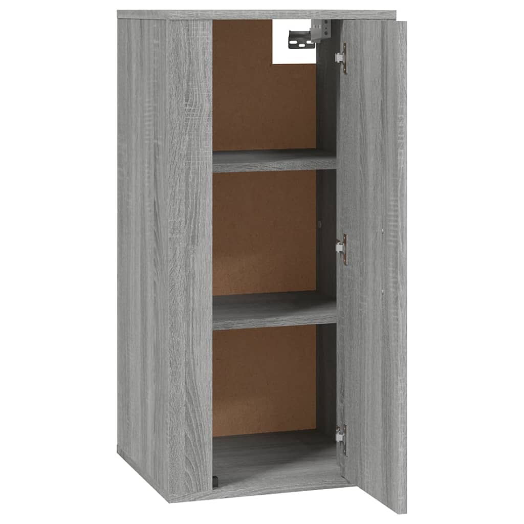 Mueble para TV de pared gris Sonoma 40x34,5x80 cm vidaXL