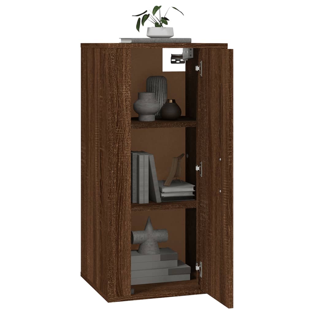 Brown oak tv furniture 40x34,5x80 cm