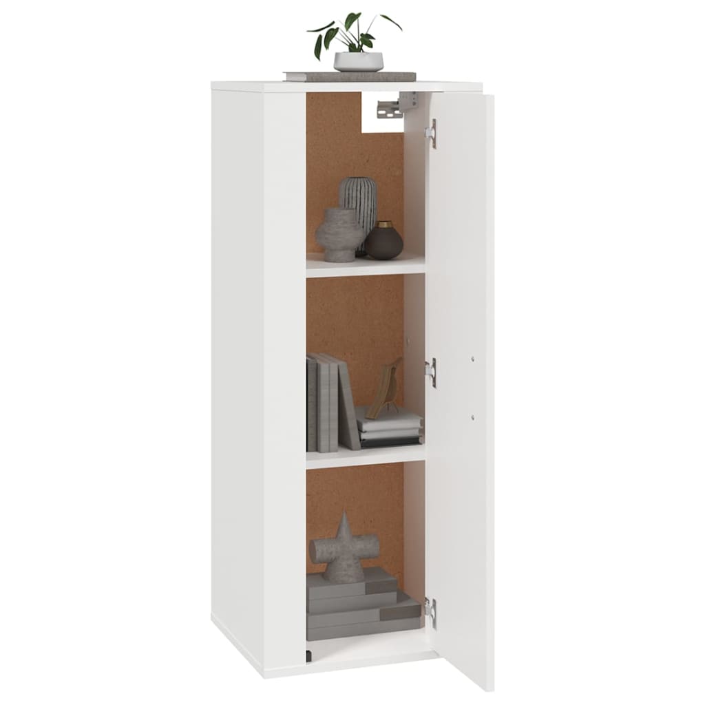 Mueble para TV de pared blanco 40x34,5x100 cm