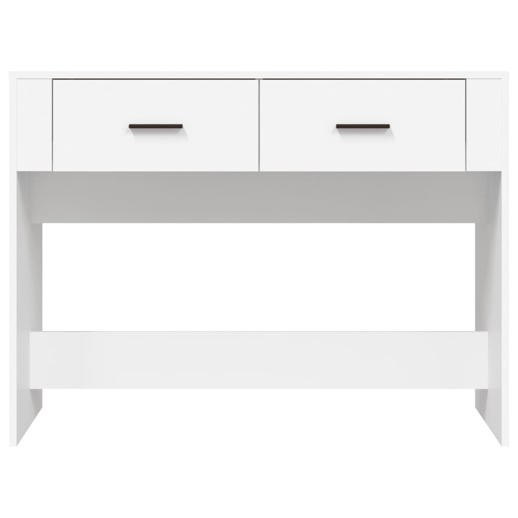 Mesa consola de madera blanco 100x39x75 cm vidaXL