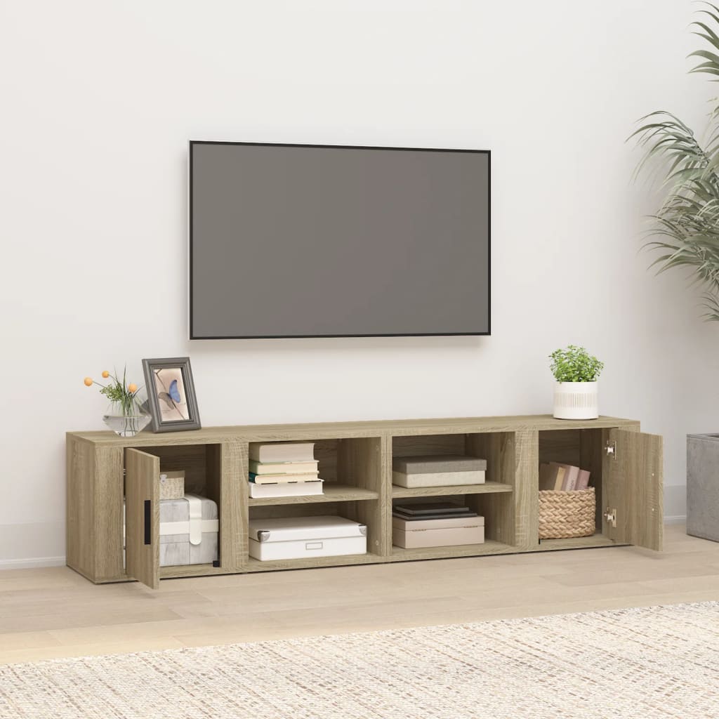 Mobili TV 2 UDS Wood Roble Sonoma 80x31,5x36 cm