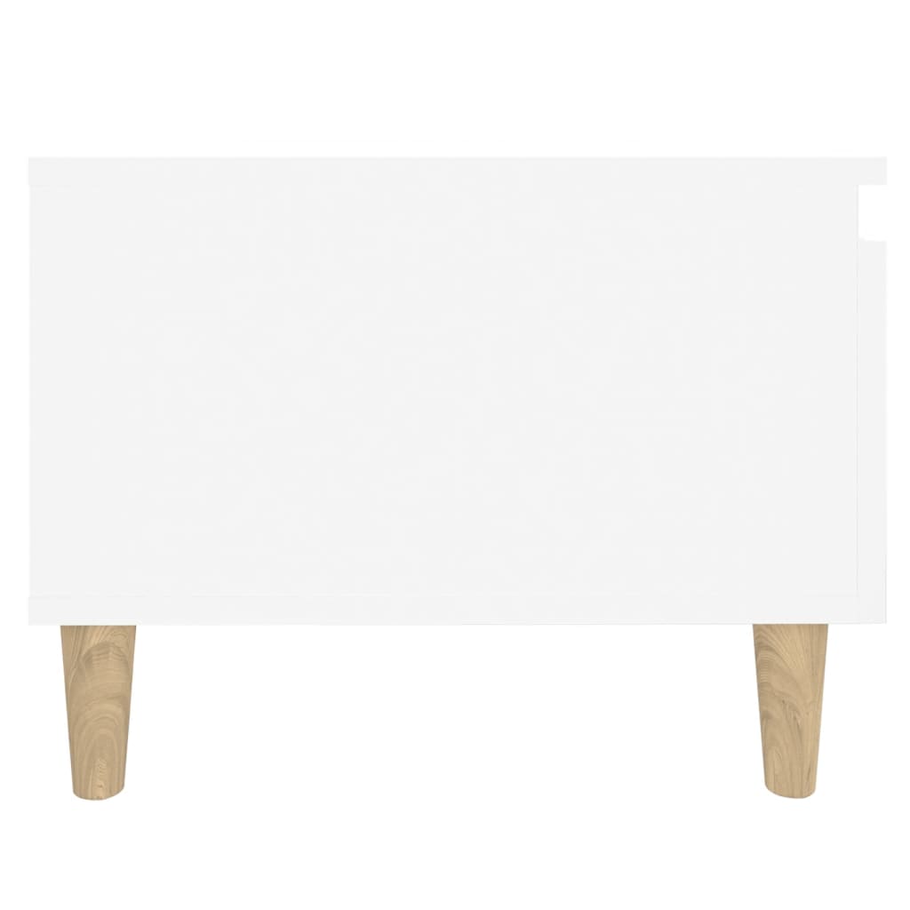 Mesas auxiliares 2 uds madera blanco 50x46x35 cm vidaXL