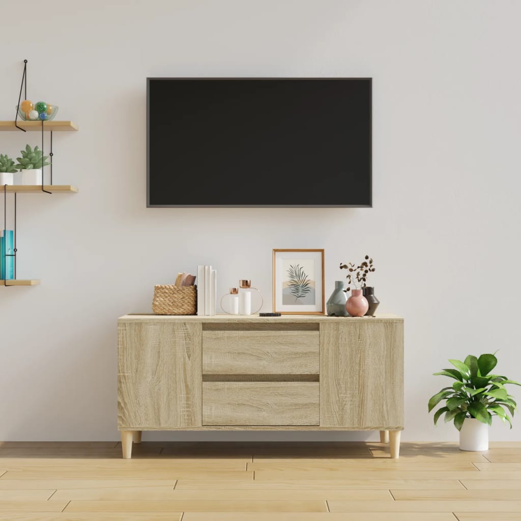 TV furniture Oak Sonoma 102x44.5x50 cm