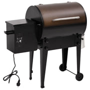 Black iron pellet barbecue 94 cm v1518 Vetonek
