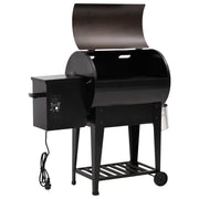 Pellet barbecue with black iron lower shelf 94 cm v1525 Vetonek