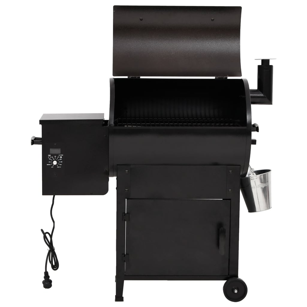 Pellet barbecue with black iron chimney 104 cm v1532 - Vetonek